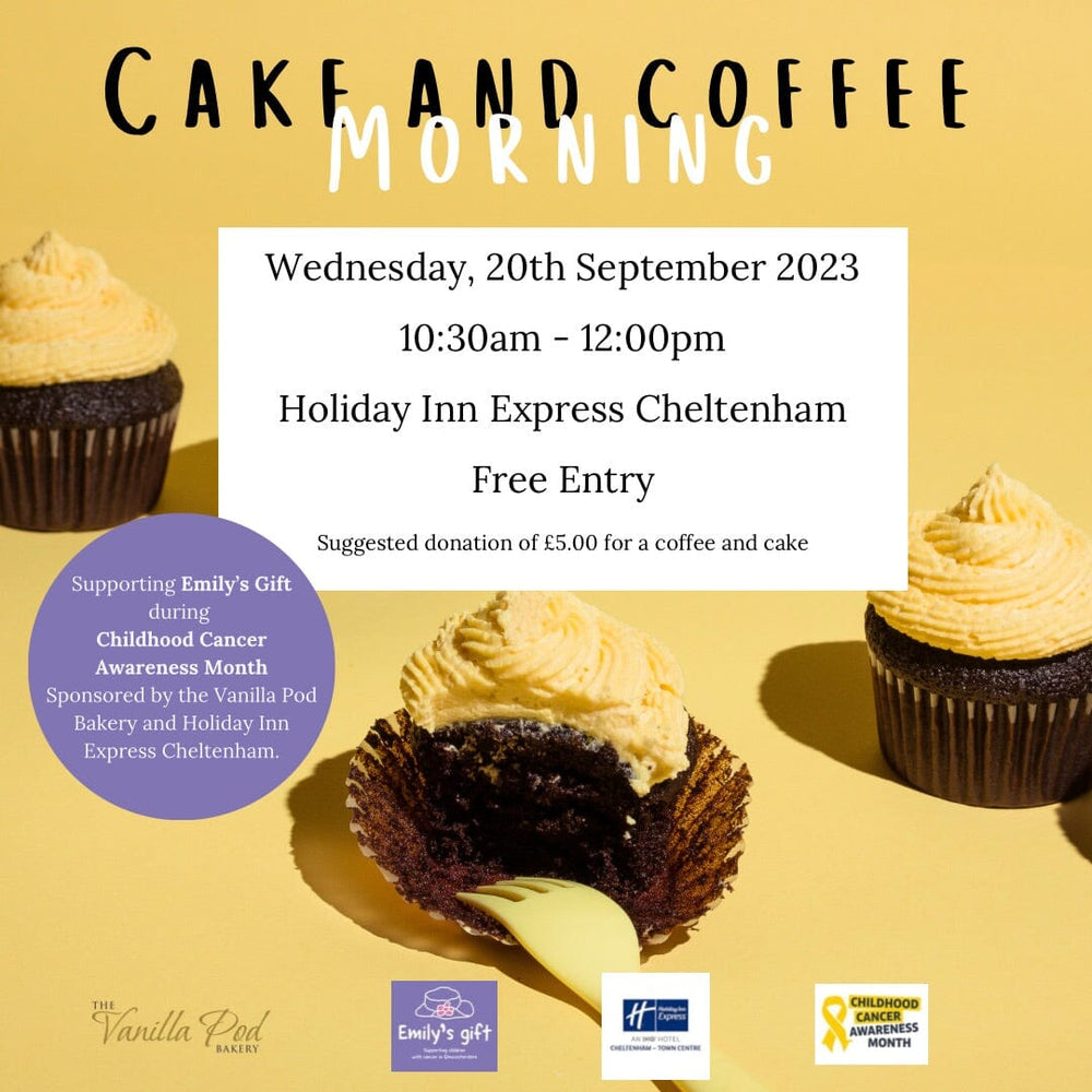 Fundraising Event: Cake & Coffee Morning in aid of Emily’s Gift