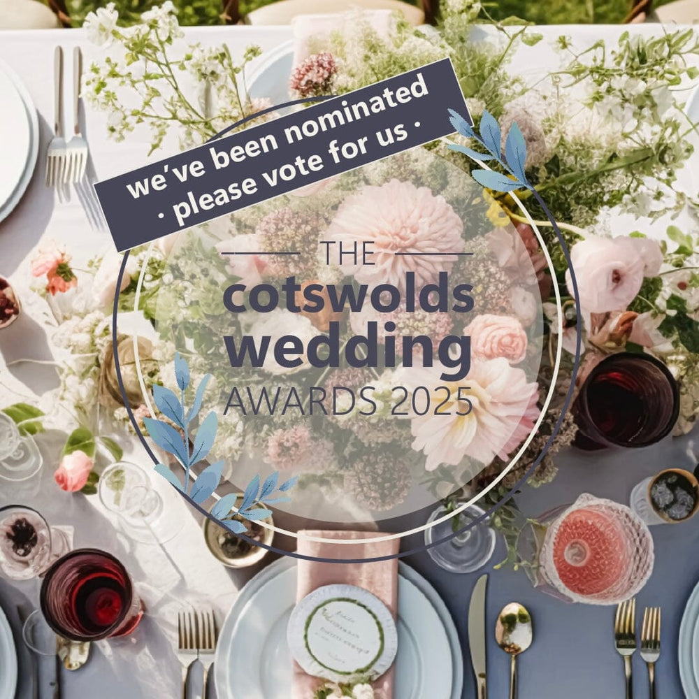 the Cotswold Wedding Awards - Vanilla Pod Bakery Nomination 2025
