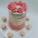 Buttercream Swirls Party Cake - Available as standard, vegan or gluten free Vanilla Pod Bakery 