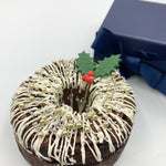 Triple Chocolate Brownie Wreath - Gift Box Cakes & Dessert Bars Vanilla Pod Bakery Large 7” Brownie Gift Box 