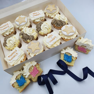 General Reveal Cupcake Gift Box Cupcakes Vanilla Pod Bakery 
