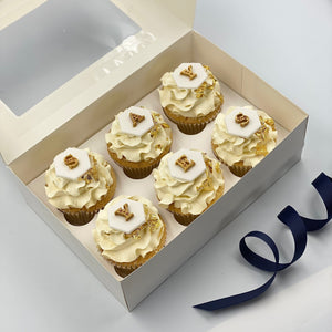 Marriage Proposal Cupcake Gift Box Vanilla Pod Bakery 6x Cupcakes 