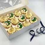 Golden Animal Themed Cupcake Selection Gift Box Vanilla Pod Bakery 