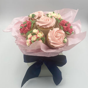 Birthday Cupcake Bouquet Cupcakes Vanilla Pod Bakery Classic Bouquet only (7 cupcakes) 