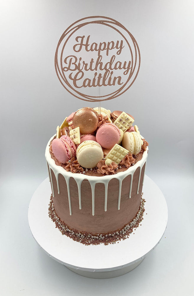 
            
                Load image into Gallery viewer, Rose Gold Buttercream Cake Vanilla Pod Bakery 
            
        