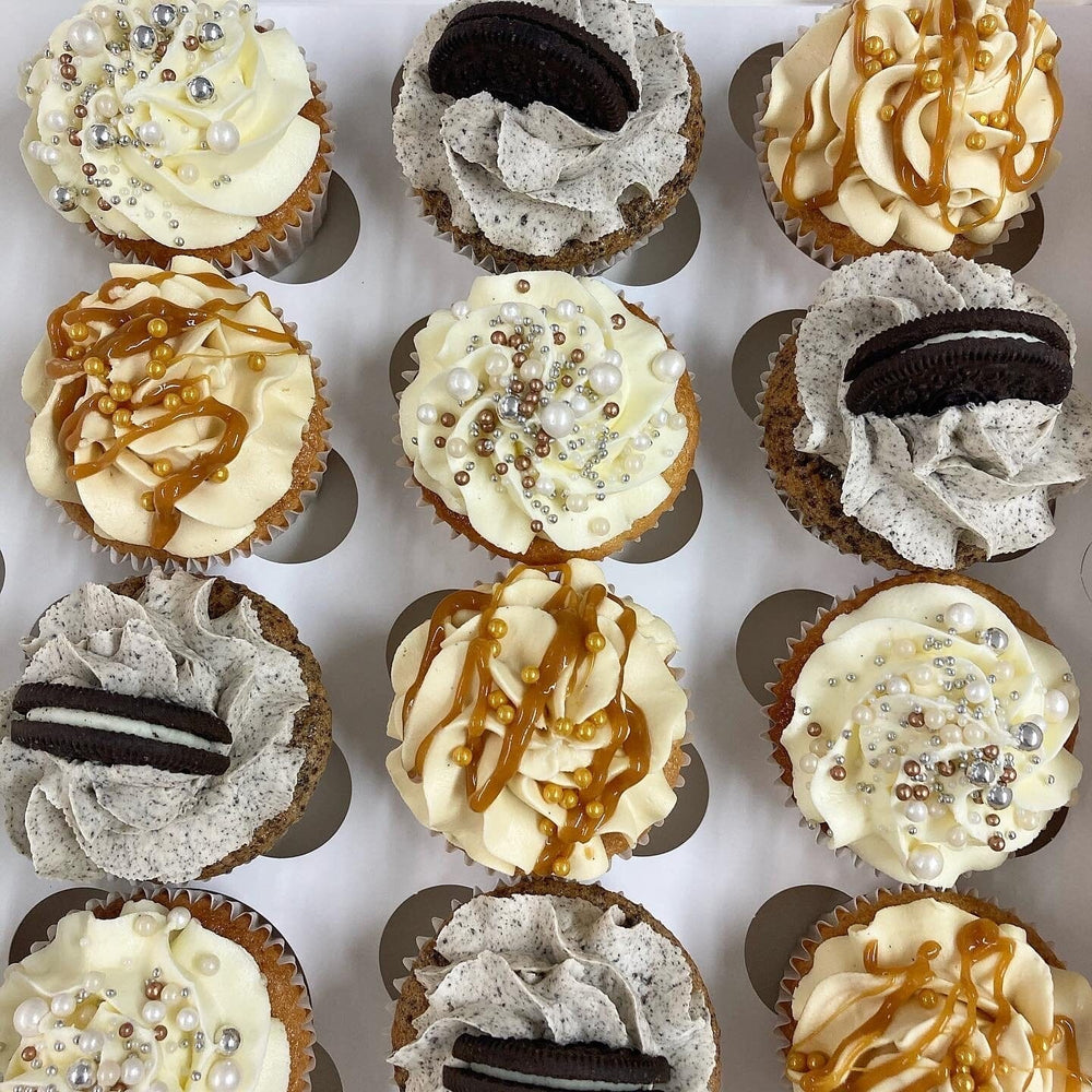 Birthday Cupcake Selection Gift Box Vanilla Pod Bakery 