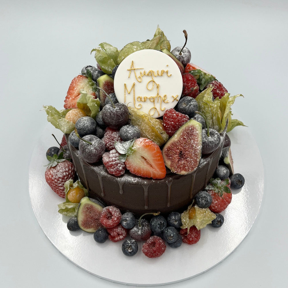 all fruit birthday cake