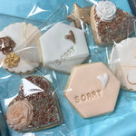 I am Sorry Hand Iced Biscuits - Medium Box Biscuits Vanilla Pod Bakery 