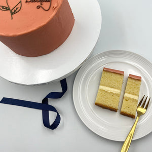 
            
                Load image into Gallery viewer, Rough Edged Buttercream Cake - Shallow Cake Range - Available as standard, vegan or gluten free Cakes &amp;amp; Dessert Bars Vanilla Pod Bakery 
            
        