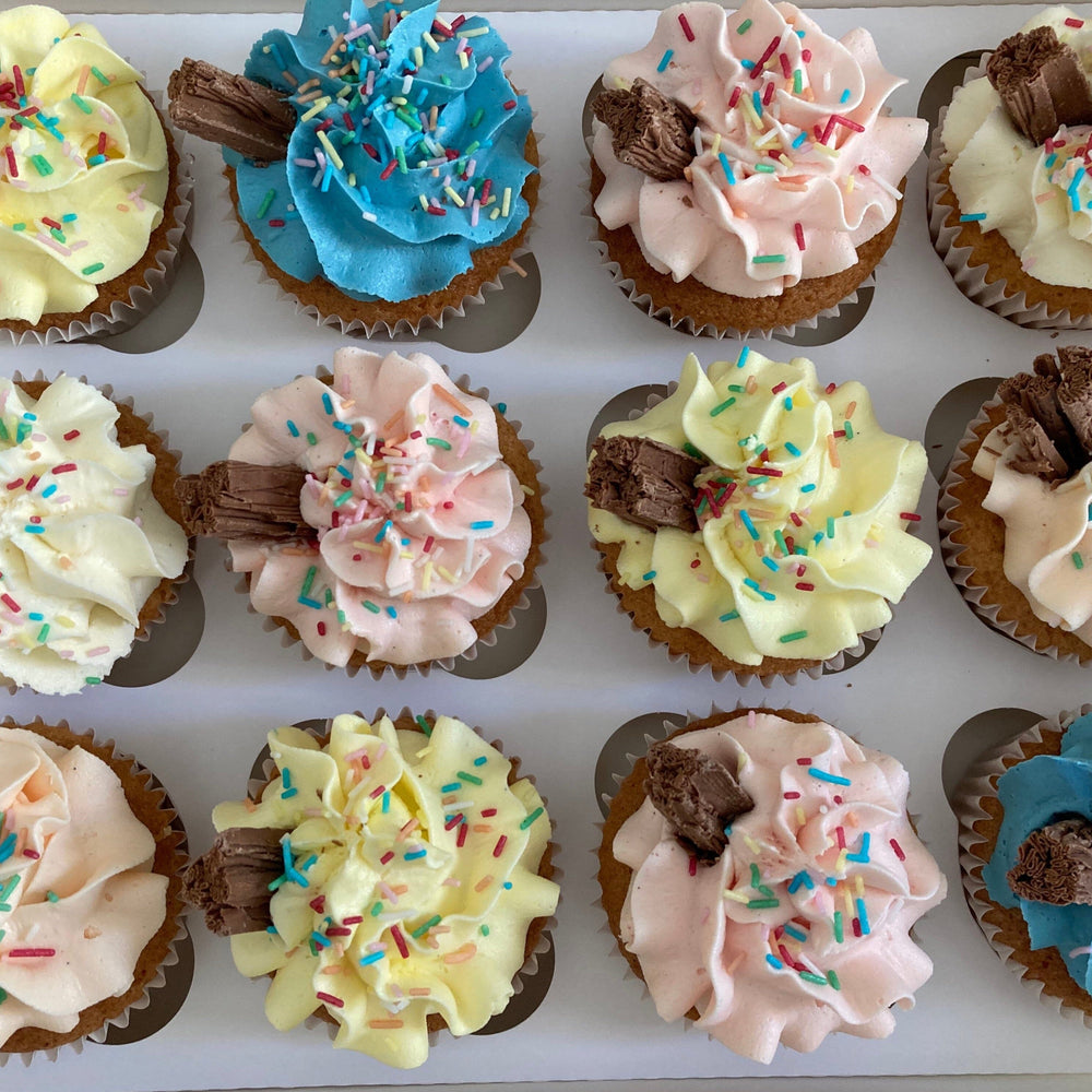 Ice Cream Style Cupcakes Gift Box Vanilla Pod Bakery 